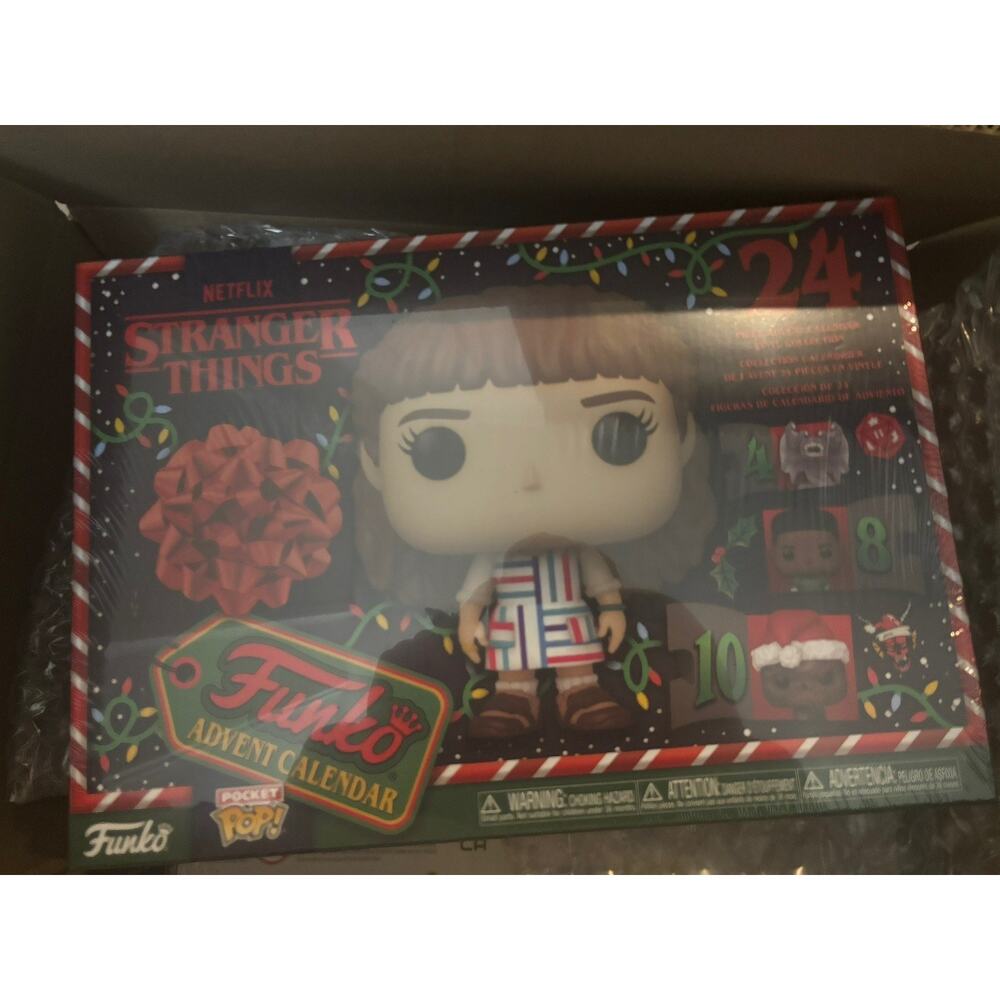 Funko Pocket Pop Advent Calendar Stranger Things Netflix 24 Piece Vinyl Figures